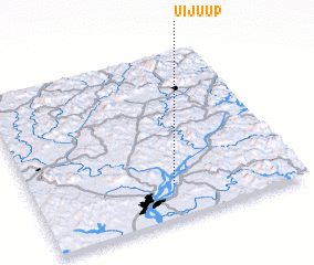 3d view of Ŭiju-ŭp