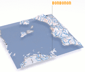 3d view of Bonbonon