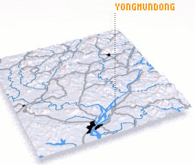 3d view of Yongmun-dong