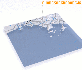 3d view of Changsong-nodongjagu