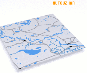 3d view of Mutouzhan