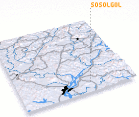 3d view of Sŏsŏl-gol