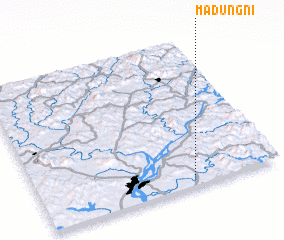 3d view of Madŭng-ni