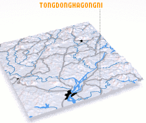 3d view of Tongdong-Hagong-ni