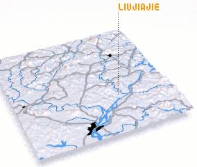 3d view of Liujiajie
