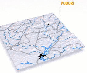 3d view of P\