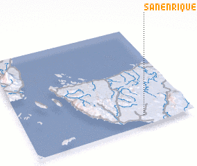 3d view of San Enrique