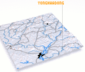 3d view of Yonghwa-dong