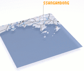 3d view of Ssangam-dong