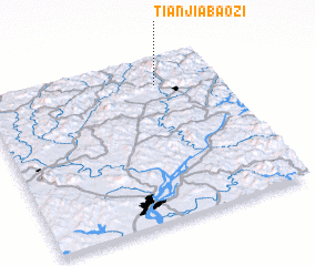 3d view of Tianjiabaozi
