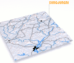 3d view of Sŏngjung-ni