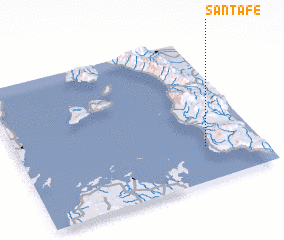 3d view of Santa Fe