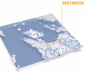 3d view of Santa Rosa