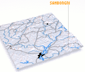 3d view of Sambong-ni