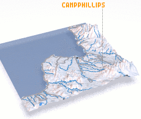 3d view of Camp Phillips