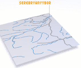3d view of Serebryanyy Bor