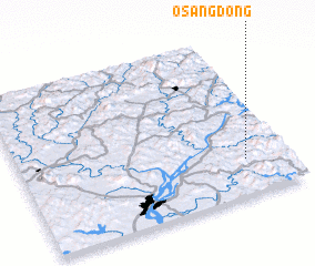 3d view of Ŏsang-dong