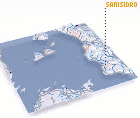 3d view of San Isidro