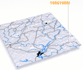 3d view of Yongyŏn-ni