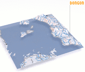 3d view of Dongon