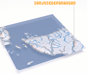 3d view of San Jose de Panaugan