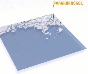 3d view of Ponghwang-gol