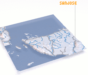 3d view of San Jose