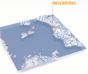 3d view of Mascarinas