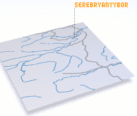 3d view of Serebryanyy Bor