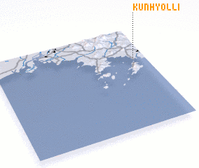 3d view of Kunhyŏl-li