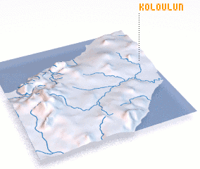 3d view of Koloulun