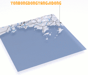 3d view of Yŏnbongdong-Yangji-dong