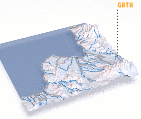 3d view of Gata