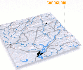 3d view of Saengŭn-ni