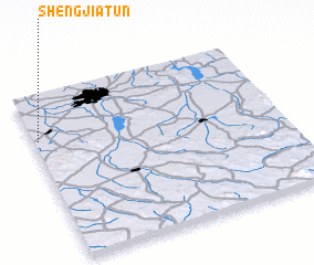 3d view of Shengjiatun