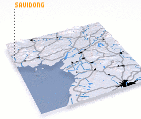 3d view of Saŭi-dong