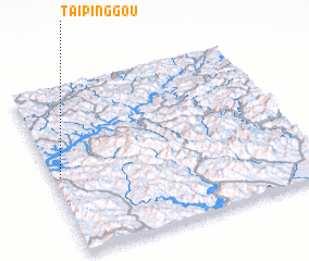 3d view of Taipinggou