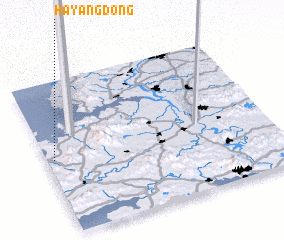 3d view of Hayang-dong