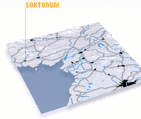 3d view of Sŏktong-ni