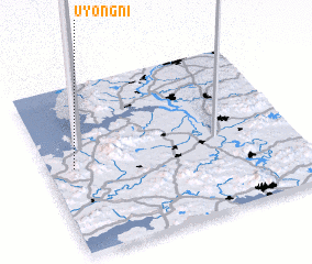 3d view of Uyŏng-ni