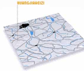 3d view of Huangjiaweizi