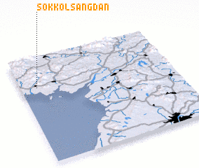 3d view of Sŏkkolsangdan
