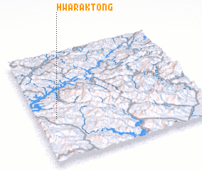 3d view of Hwarak-tong