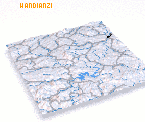 3d view of Wandianzi