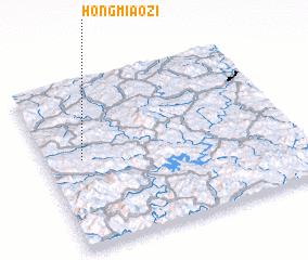 3d view of Hongmiaozi