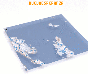 3d view of Nueva Esperanza