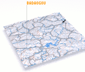 3d view of Badaogou