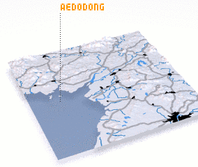 3d view of Aedo-dong