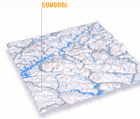 3d view of Suwŏn-ni