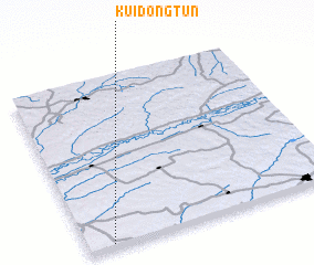 3d view of Kuidongtun